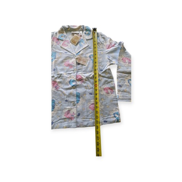 Intimate Essentials Cat On Cloud Print 2 Pc Capri Pajama Set Cotton Knit Size M - Picture 3 of 10